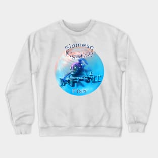 Siamese Fighting Fish 2 Crewneck Sweatshirt